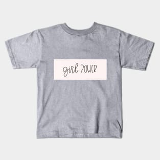 GIRL POWER Kids T-Shirt